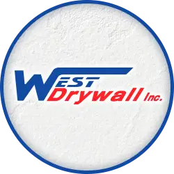 WEST DRYWALL INC. Logo St. George Drywall Services
